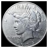 1935 Silver Peace Dollar CHOICE AU