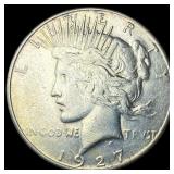 1927-S Silver Peace Dollar CLOSELY UNCIRCULATED