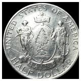 1920 Silver Half Dollar Maine Centennial GEM BU
