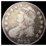 1823 Capped Bust Half Dollar NICELY CIRCULATED