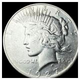 1927-D Silver Peace Dollar CLOSELY UNCIRCULATED