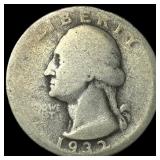 1932-D Silver Washington Quarter NICELY CIRCULATED