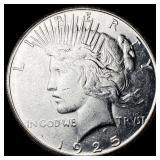 1925-S Silver Peace Dollar UNCIRCULATED