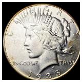 1935 Silver Peace Dollar UNCIRCULATED