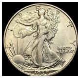 1939-S Silver Half Dollar Walking Liberty UNCIRCUL
