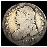 1832 Capped Bust Silver Half Dollar NICELY CIRCULA