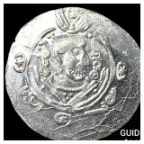Tabaristan 780-796 AD Silver Hemidrachm UNCIRCULA