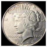 1924-S Silver Peace Dollar UNCIRCULATED