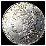 1878 Silver Morgan Dollar CLOSELY UNCIRCULATED