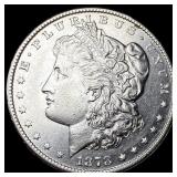 1878-S Silver Morgan Dollar CLOSELY UNCIRCULATED