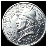 1937 Roanoke Island Half Dollar UNCIRCULATED