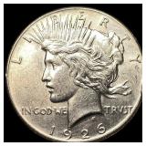 1926 Peace Silver Dollar CLOSELY UNCIRCULATED