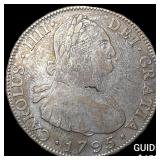 1795 Colonial Spain Silver 4 Reales NEARLY UNCIRCU