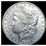 1887-S Silver Morgan Dollar CLOSELY UNCIRCULATED