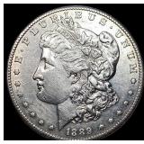 1889 Morgan Silver Dollar CLOSELY UNCIRCULATED