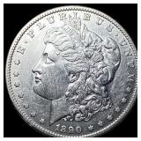 1890 Morgan Silver Dollar CLOSELY UNCIRCULATED