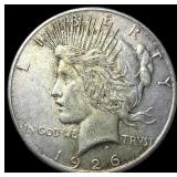 1926-S Silver Peace Dollar CLOSELY UNCIRCULATED