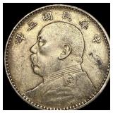 Republic of China 1914 Silver Dollar (Yuan Shikai)