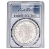 1878 7TF Morgan Silver Dollar PCGS MS63 Rev of 187