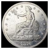 1876-S Silver Trade Dollar UNCIRCULATED