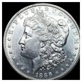 1886-S Silver Morgan Dollar CHOICE AU