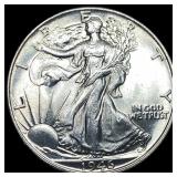 1946 Silver Half Dollar (Walking Liberty) GEM BU
