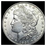 1897-O Silver Morgan Dollar CHOICE AU