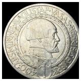 1921 Sweden Silver 2 Kroner UNCIRCULATED