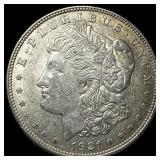 1921 Silver Morgan Dollar CLOSELY UNCIRCULATED