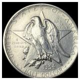 1934 Texas Silver Half Dollar CLOSELY UNCIRCULATED