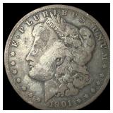 1901-S Silver Morgan Dollar NICELY CIRCULATED