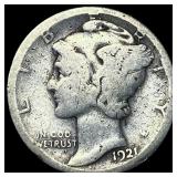 1921 Mercury Dime NICELY CIRCULATED