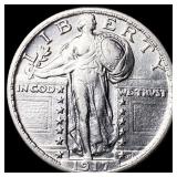 1917 Type 1 Standing Liberty Quarter UNCIRCULATED