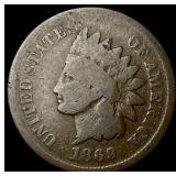 1869 Indian Head Cent NICELY CIRCULATED