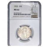 1923 Standing Liberty Quarter NGC MS62
