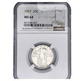 1927 Standing Liberty Quarter NGC MS64
