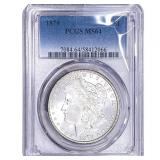 1879 Morgan Silver Dollar PCGS MS64