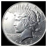 1934 Silver Peace Dollar UNCIRCULATED