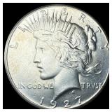 1927 Silver Peace Dollar UNCIRCULATED
