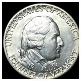 1927 Silver Half Dollar Battle of Bennington UNCIR