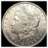 1879-S Silver Morgan Dollar CLOSELY UNCIRCULATED