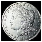 1892-S Silver Morgan Dollar CLOSELY UNCIRCULATED