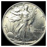 1943 Silver Half Dollar (Walking Liberty) UNCIRCUL