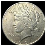 1926 Peace Silver Dollar CLOSELY UNCIRCULATED