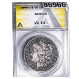 1895-O Morgan Silver Dollar ANACS VG10