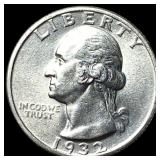 1932 Silver Washington Quarter UNCIRCULATED