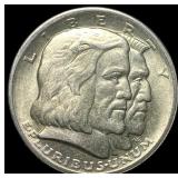 1936 Silver Half Dollar Long Island Tercentenary C