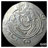 Tabaristan 780-796 AD Silver Hemidrachm UNCIRCULA