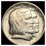 1936 Silver Long Island Tercentenary Half Dollar U