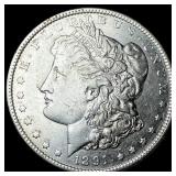 1891-CC Silver Morgan Dollar CLOSELY UNCIRCULATED